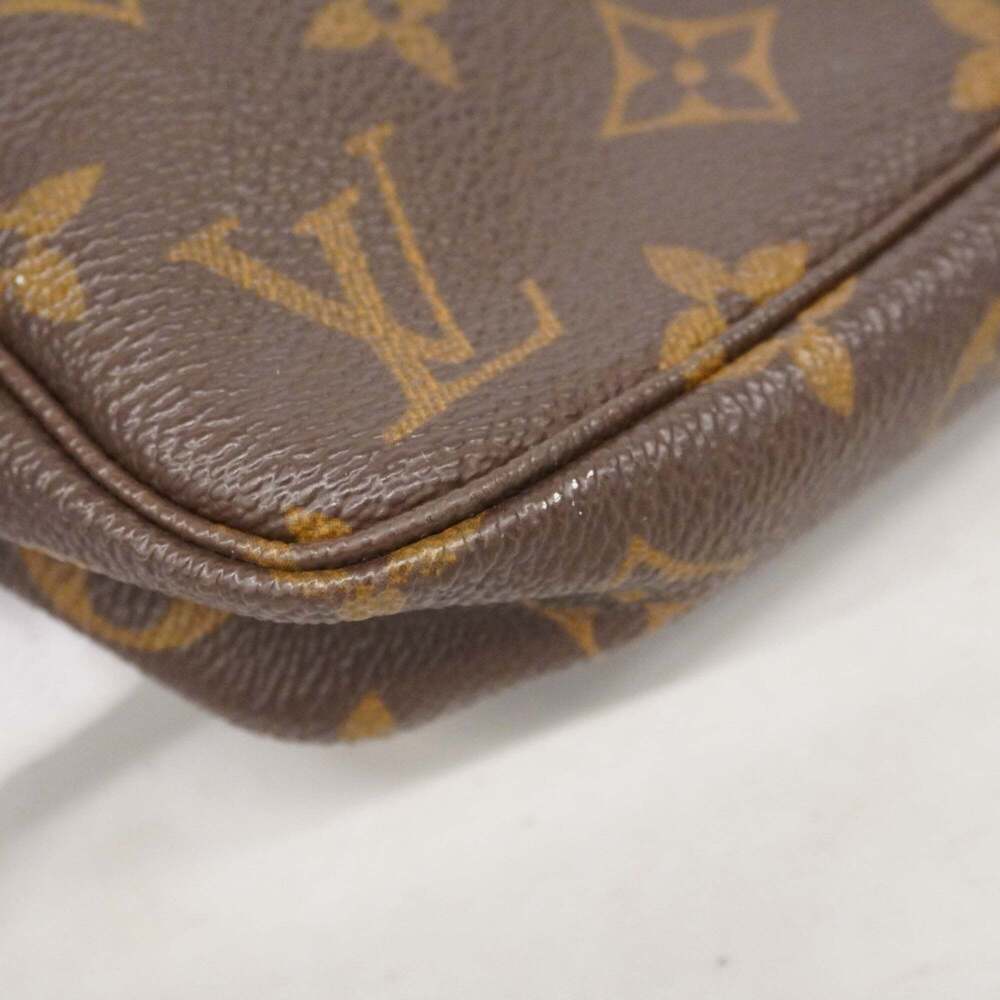 Louis Vuitton Monogram Pochette Accessoires M51980 Brown Women's Bag/Pouch - Picture 8 of 16